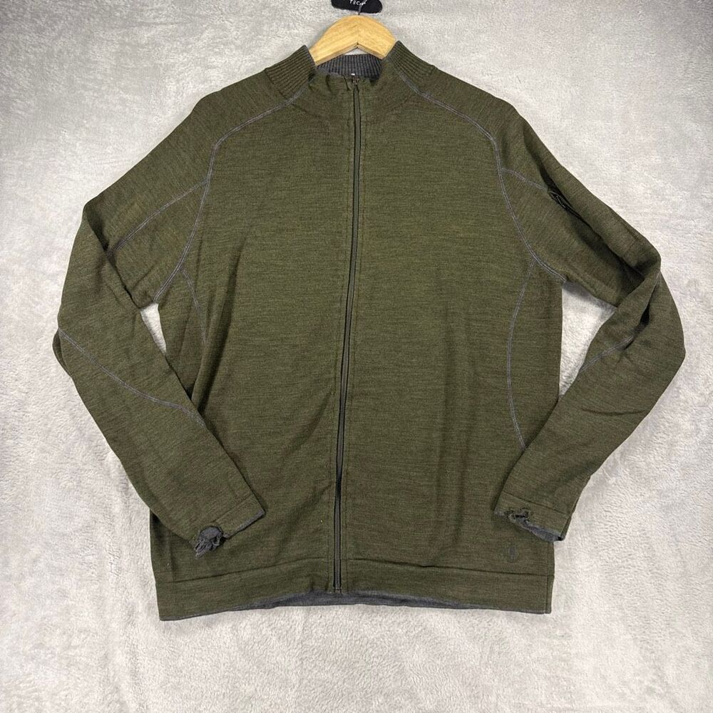 Smartwool Men’s Full Zip Sweater Size Large  A